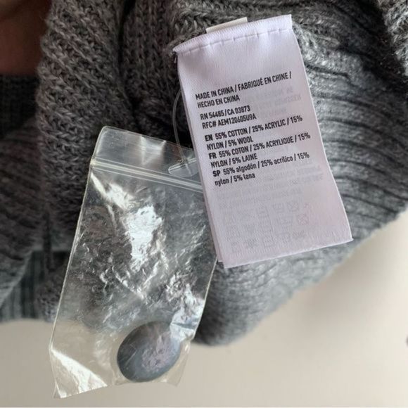 American Eagle • Collegiate Stripe Knit‎ Cardigan - Picture 6 of 8